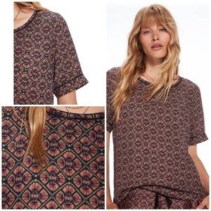 EUC Scotch & Soda Madison Scotch Lattice Lace Top​​​​​